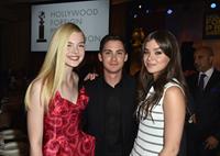 Elle Fanning at Hollywood Foreign Press Associations Grants Banquet on August 14, 2014