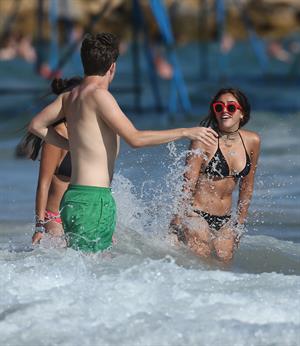 Lourdes Leon in a bikini in Cannes August 13, 2014