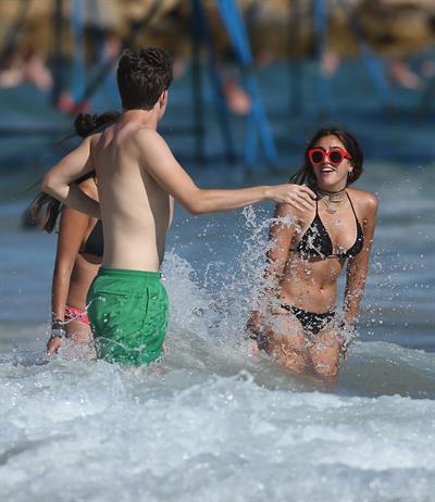 Lourdes Leon in a bikini in Cannes August 13, 2014