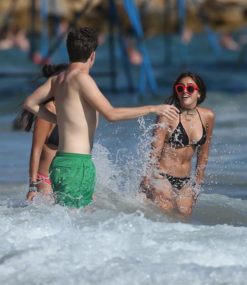 Lourdes Leon in a bikini in Cannes August 13, 2014