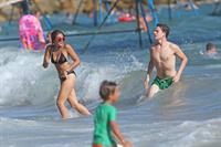 Lourdes Leon in a bikini in Cannes August 13, 2014