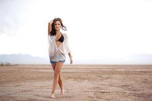 Brittney Palmer in a bikini