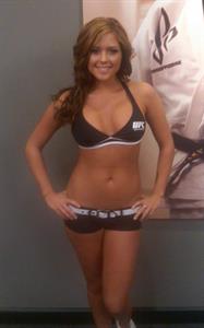 Brittney Palmer in a bikini