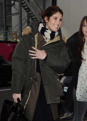 Gemma Arterton - Arrives at the ITV Studios in Waterloo, London (06.02.2013) 