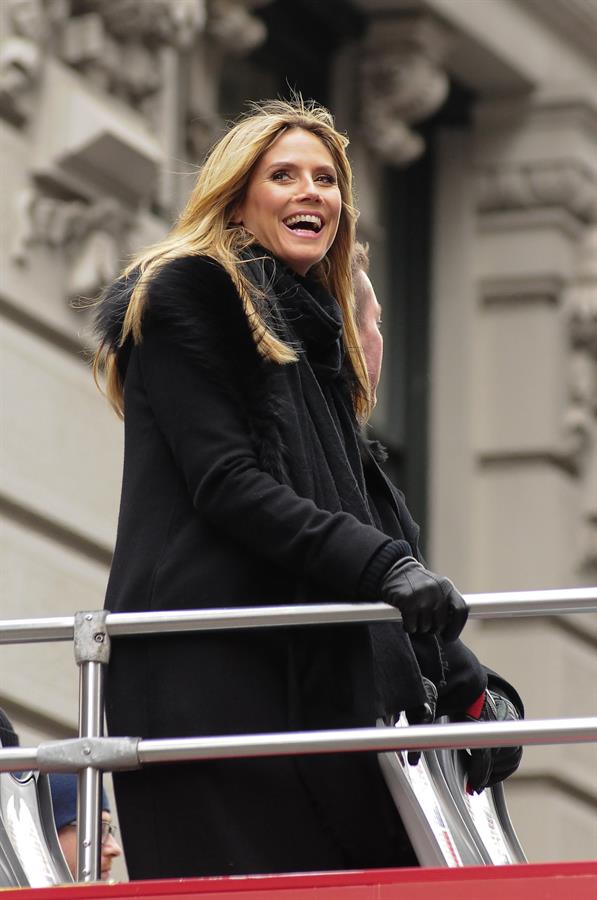 Heidi Klum at the filming of 'Germany's Net Top Model' in New York City 06.02.13