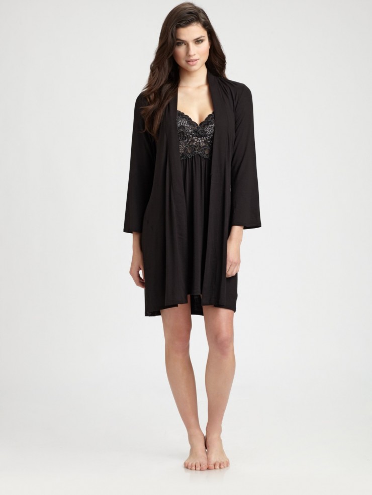 Nicole Harrison in lingerie