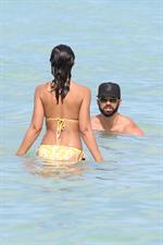 Emmanuelle Chriqui Bikini candids in Miami, 29 Aug 2013 