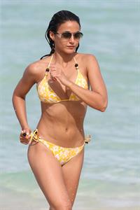 Emmanuelle Chriqui Bikini candids in Miami, 29 Aug 2013 