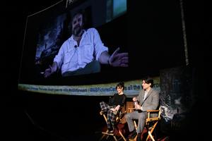 Evangeline Lilly 'The Hobbit: The Desolation of Smaug' Worlwide Fan Event in Los Angeles on Nov. 4, 2013 