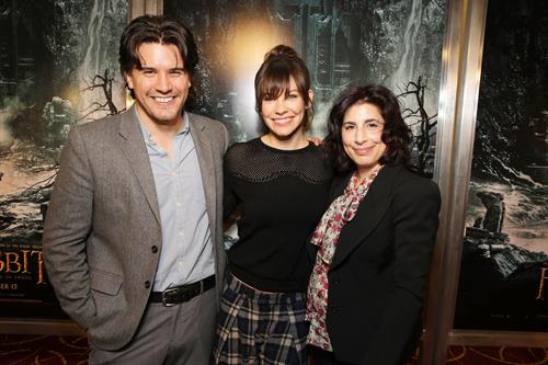 Evangeline Lilly 'The Hobbit: The Desolation of Smaug' Worlwide Fan Event in Los Angeles on Nov. 4, 2013 
