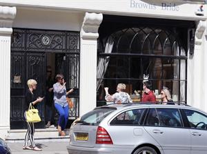 Frankie Sandford - Spotted in London Town (03.05.2013) 