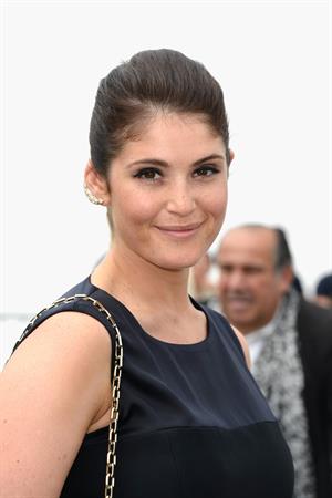 Gemma Arterton attending Christian Dior show during Paris Haute Couture Fashion Week - July 1, 2013 