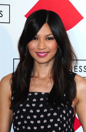 Gemma Chan Lulu Guinness: Paint Project Party in London, July 11, 2013 