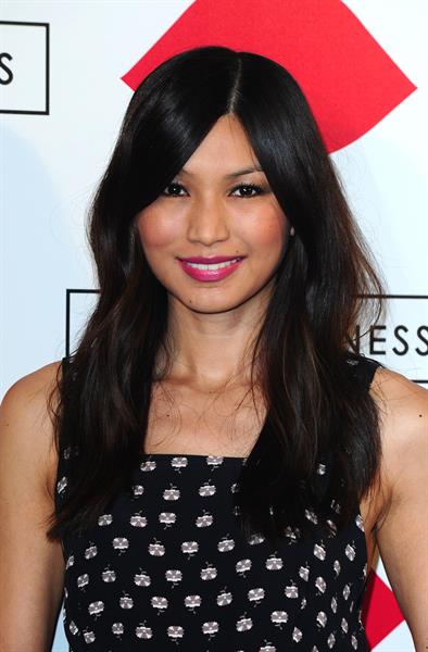 Gemma Chan Lulu Guinness: Paint Project Party in London, July 11, 2013 