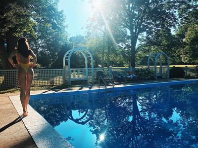 Nicole Harrison in a bikini - ass