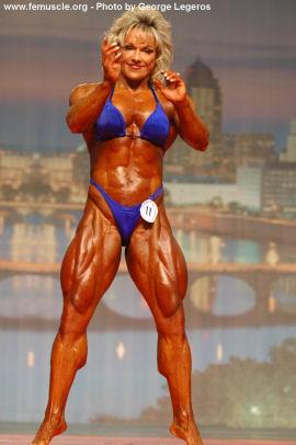 Lisa Aukland in a bikini