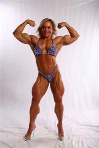 Lisa Aukland in a bikini