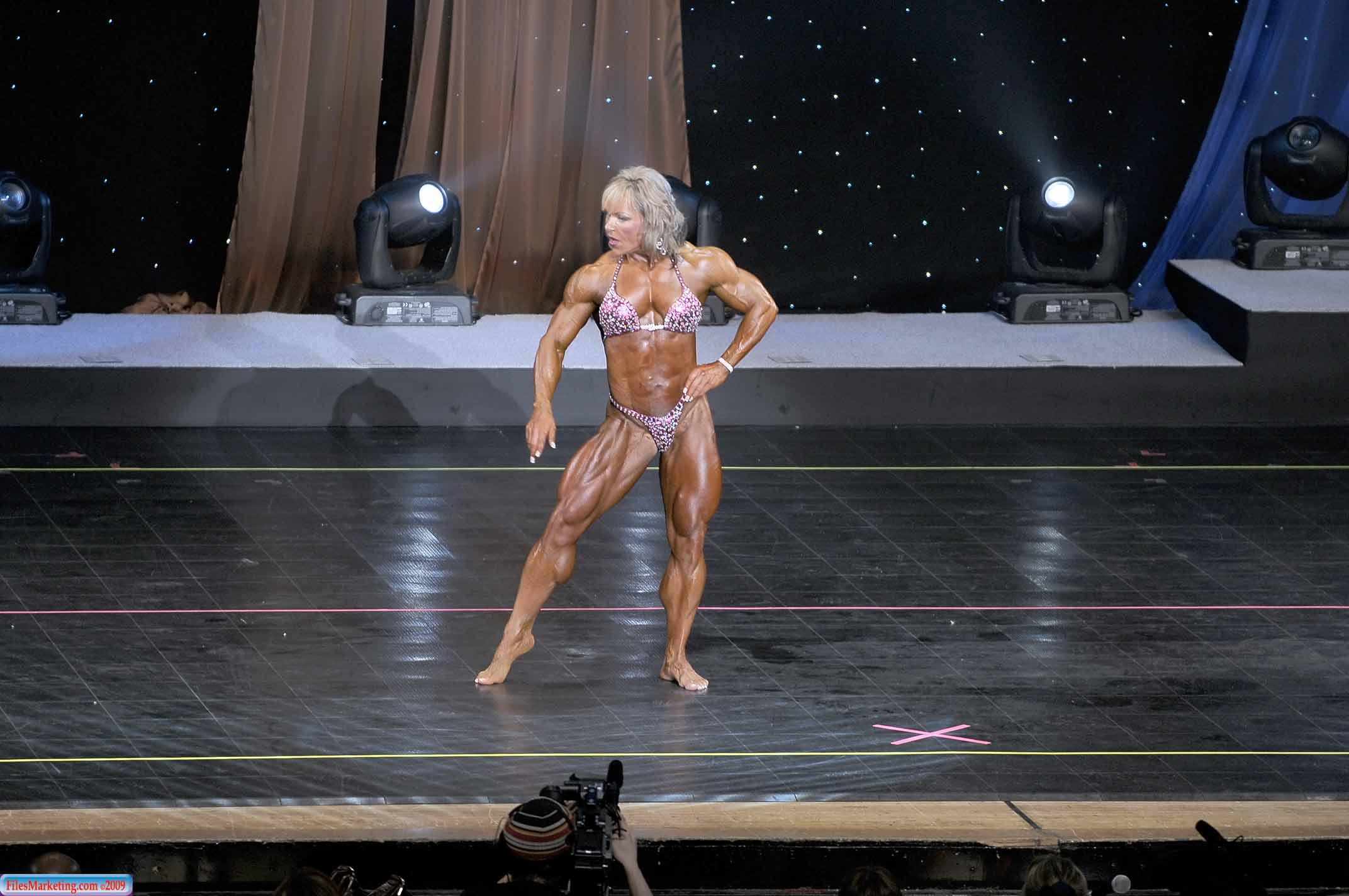 Lisa Aukland in a bikini