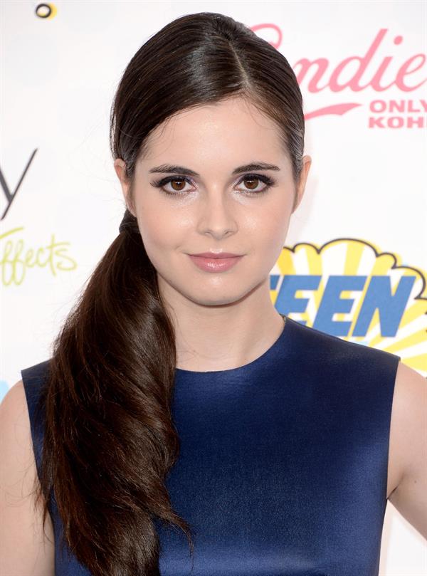 Vanessa Marano attending the 2014 Teen Choice Awards in Los Angeles on August 10, 2014