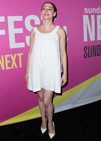 Rose McGowan attending the premiere of  Life After Beth  during the 2014 Sundance NextFest on August 6, 2014