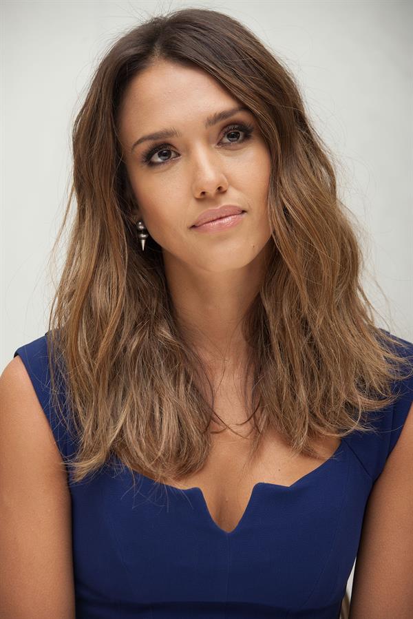 Jessica Alba at a press conference for Sin City: A Dame to Kill For at the Four Seasons Hotel in Bevely Hlls on August 2, 2014