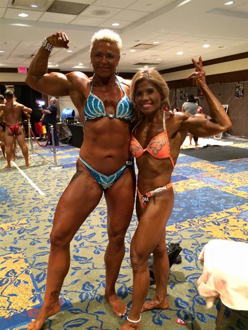 Jayne Stark in a bikini