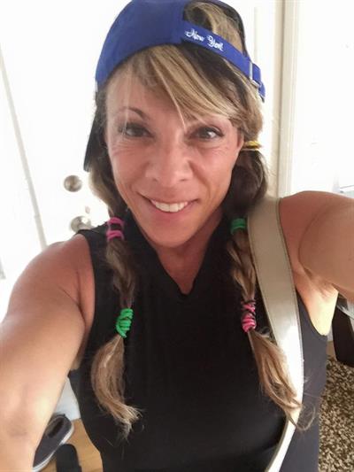 Sondra Faas taking a selfie