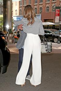 Jessica Alba out and about in NYC August 05, 2014