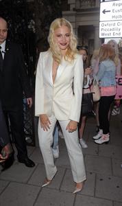 Pixie Lott at her album launch party in London on August 5, 2014