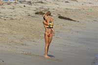 Alessandra Ambrosio has a family fun day at the beach in Malibu