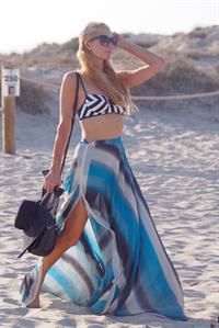 Paris Hilton On Holiday In Formentera
