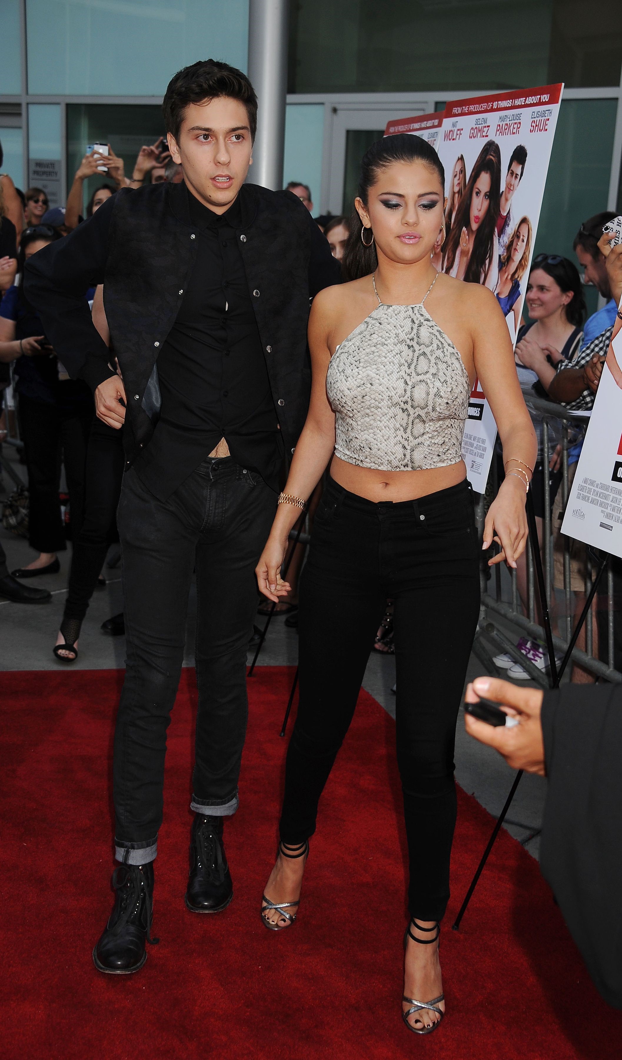 Selena Gomez at the Behaving Badly screening in L.A. July 29, 2014