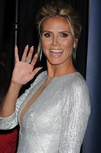 Heidi Klum attending the  America's Got Talent  Post Show in New York on August 21, 2013 