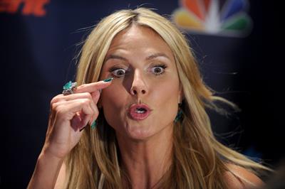 Heidi Klum America's Got Talent Post Show Red Carpet Radio City Music Hall NY 14.08.13 