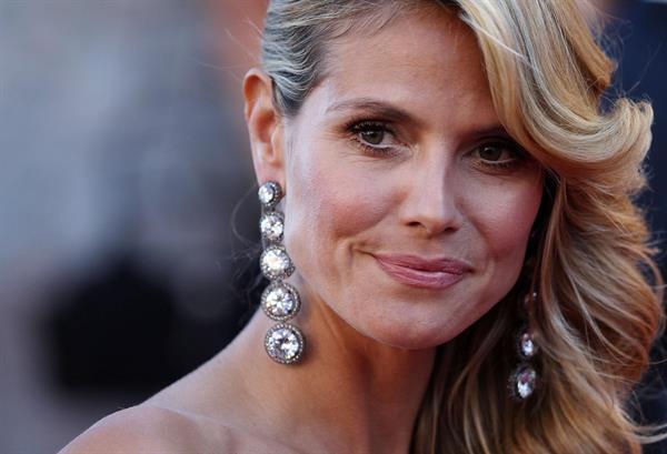 Heidi Klum attending the  Nebraska  Premiere at the 66th Annual Cannes Film Festival (May 23, 2013) 