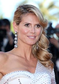 Heidi Klum attending the  Nebraska  Premiere at the 66th Annual Cannes Film Festival (May 23, 2013) 
