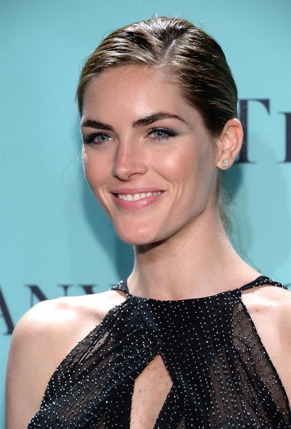 Hilary Rhoda Tiffany & Co. Celebrates Its Blue Book Ball At Rockefeller Center In New York City on April 18, 2013 