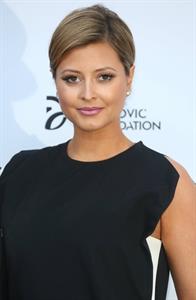 Holly Valance attending the Novak Djokovic Foundation Gala Dinner in London, July 8, 2013 