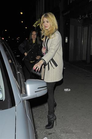Holly Willoughby Groucho Club London - March 15, 2013 