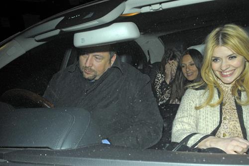 Holly Willoughby Groucho Club London - March 15, 2013 