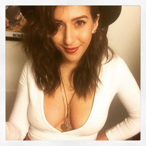 April O'Neil taking a selfie