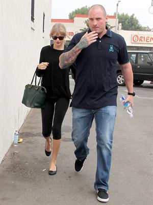 Taylor Swift in Los Angeles on October 26, 2013