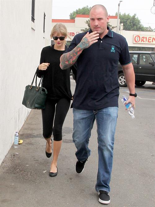 Taylor Swift in Los Angeles on October 26, 2013