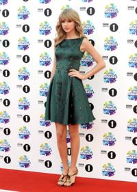 Taylor Swift attending the BBC Radio 1 Teen Awards 11/3/13  