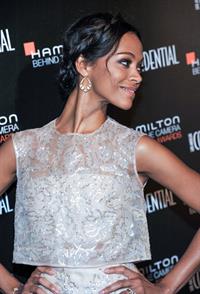 Zoe Saldana Hamilton Behind The Camera Awards - 7th Annual - Los Angeles, Nov. 10, 2013 