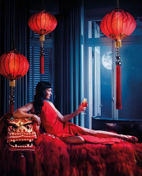 Uma Thurman: Campari Calendar 2014
