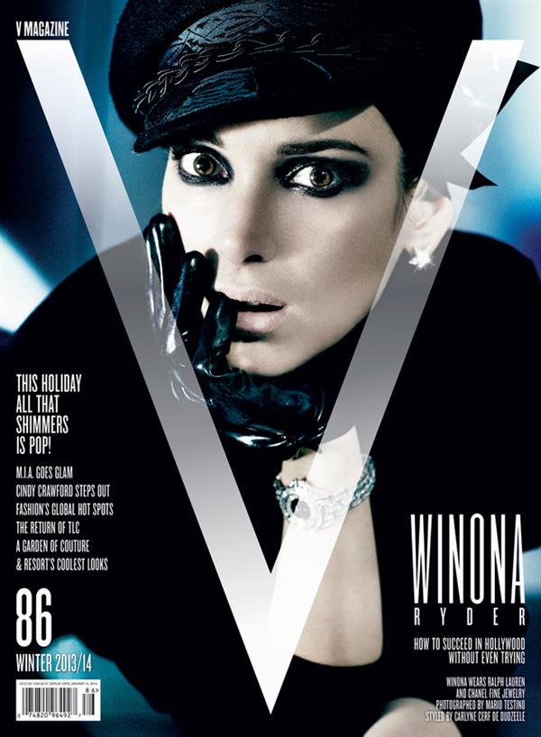 Winona Ryder – V Magazine Winter 2013/14 issue  