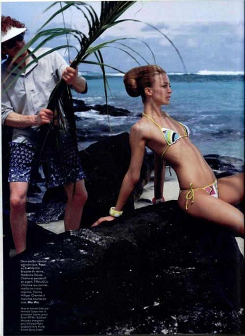 Raquel Zimmermann in a bikini