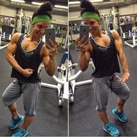 Chloe Sannito taking a selfie