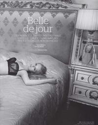 Alice Cornish in lingerie